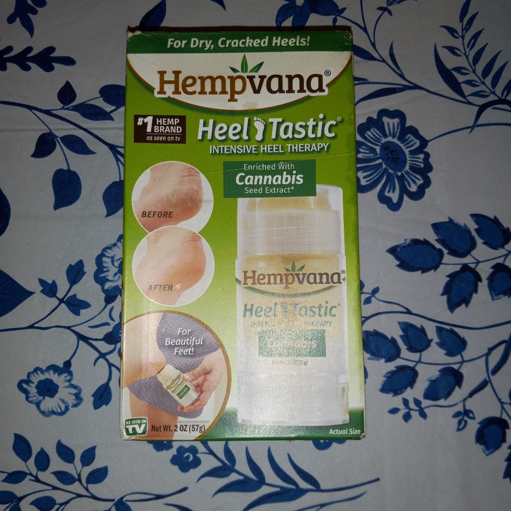 Hempvana Heel Tastic Intensive Heel Therapy New box damage